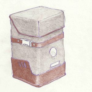 Oil can pouch - Lorenzo - GFRP